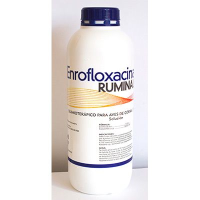 Enrofloxacina 10 % Ruminal Solución